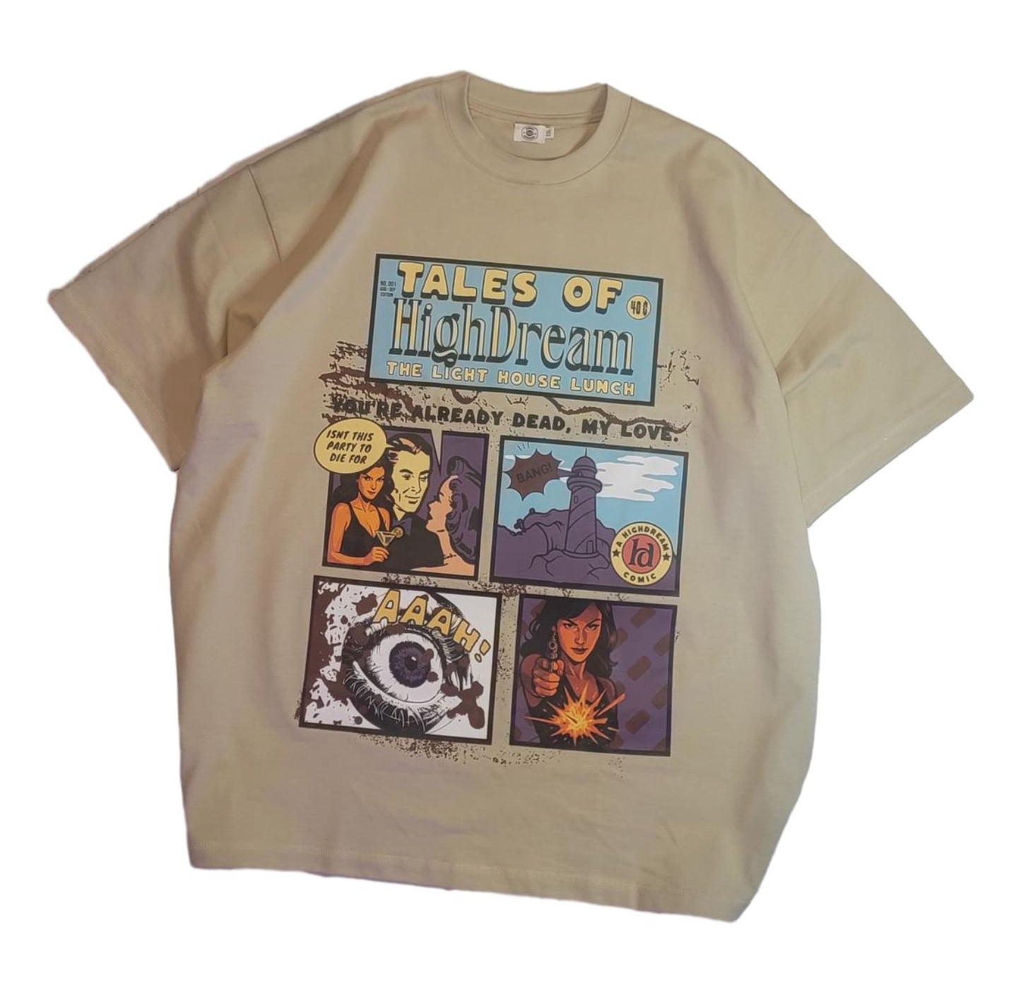 HighDream “Tales Of HighDream” 400gsm Graphic Tee