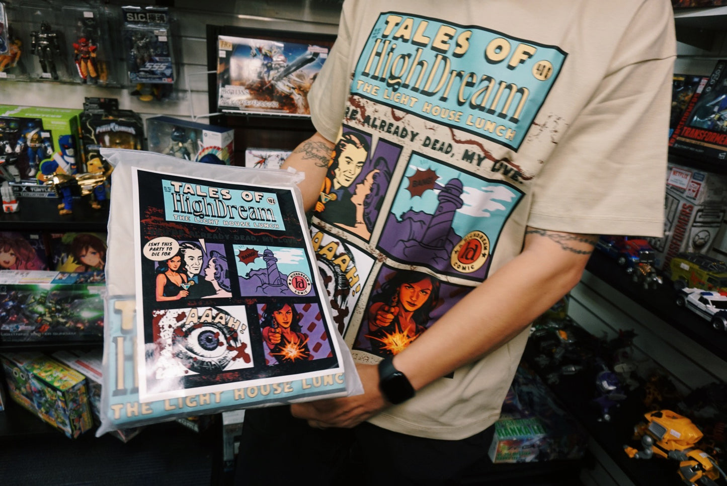 HighDream “Tales Of HighDream” 400gsm Graphic Tee