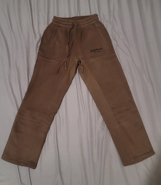 450GSM Brown fleece sweatpants