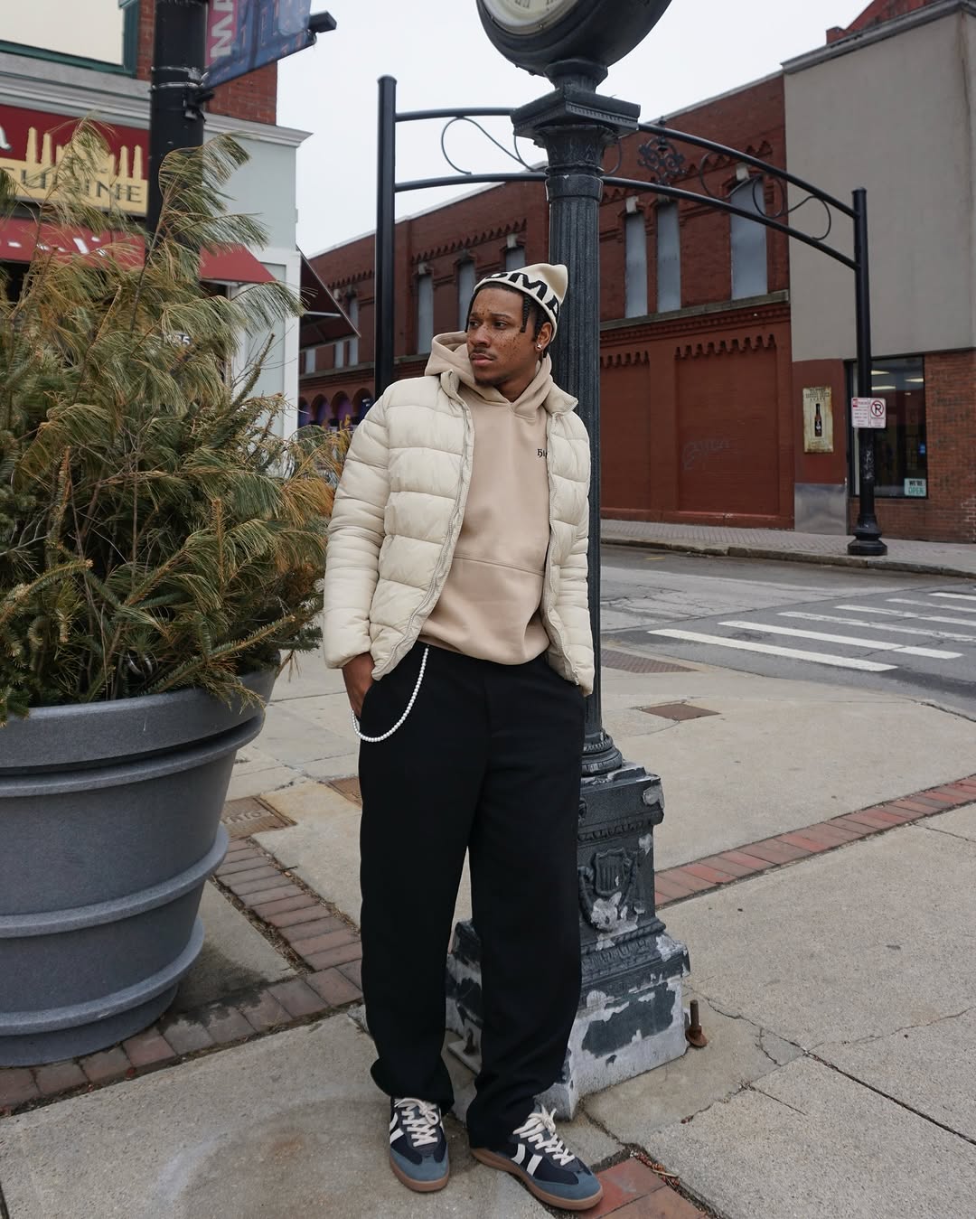 HighDream “Dream Forever” Premium Sand Hoodie – 400gsm Luxury Fleece