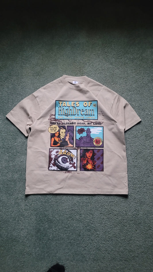 HighDream “Tales Of HighDream” 400gsm Graphic Tee