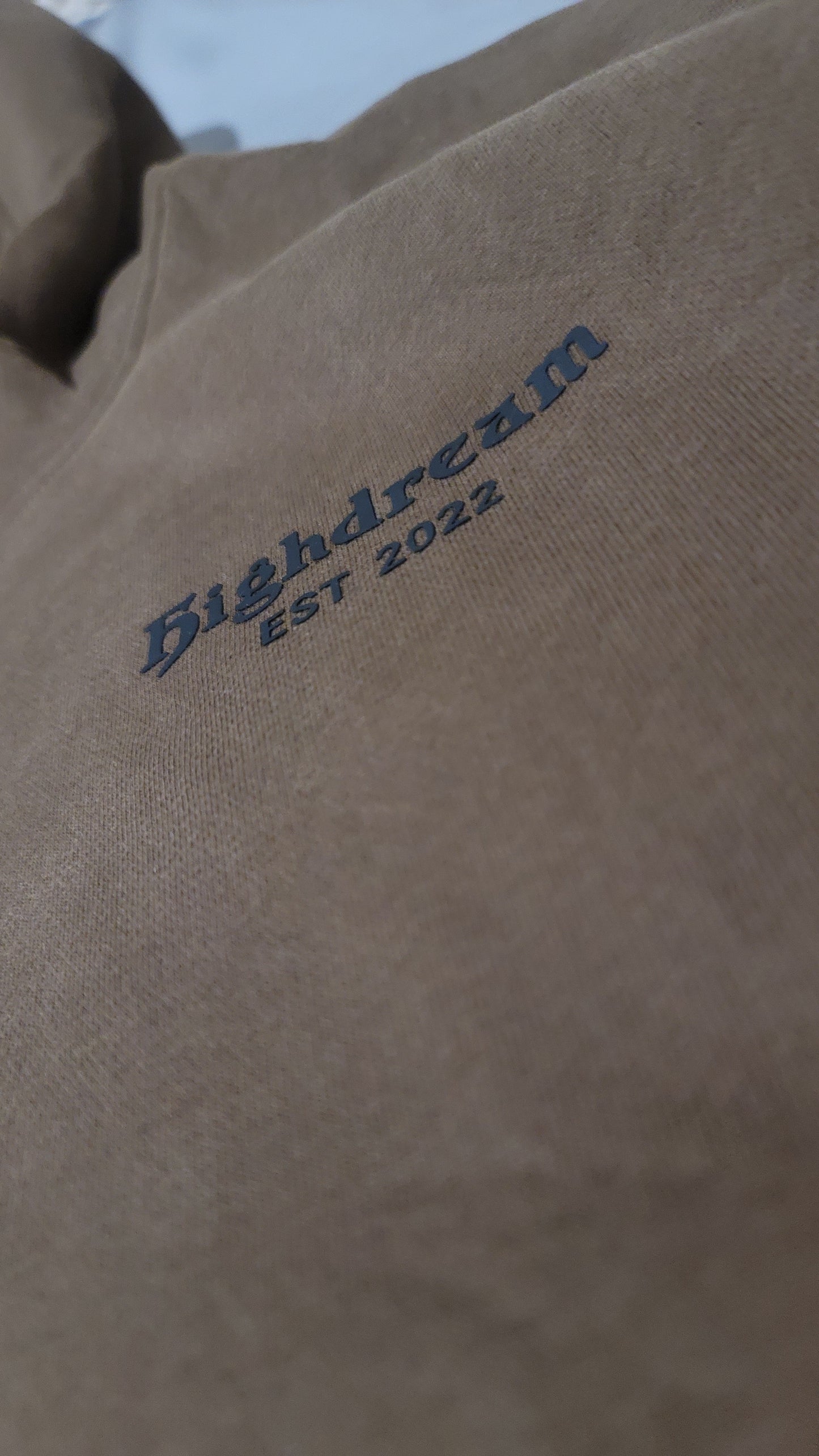 "Dream as if" 450GSM HighDream Fleece Hoodie